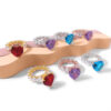 Vibrant ful Heart Queen Ring | Stunning Gemstone Jewelry for Women