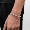 S925 Moissanite Tennis Bracelet – Elegant 6.5mm Gemstone Jewelry for Women