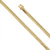 18K Gold 6mm Miami Cuban Link Chain – Luxury Jewelry for Stylish Men