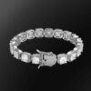 10mm Moissanite Men’s Tennis Bracelet – Stylish & Durable Luxury Jewelry