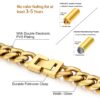 Men’s 12mm Miami Cuban Link Chain – Luxurious 18K Gold Jewelry