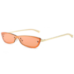 Chic Small Frame Sunglasses for Women | Trendy One-Piece Design