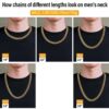 Men’s 12mm Miami Cuban Link Chain – Luxurious 18K Gold Jewelry