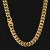 12mm Miami Cuban Link Chain with Premium Moissanite for Ultimate Shine