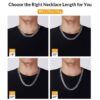 12mm Moissanite Cuban Link Chain & Bracelet Set – Iced Out Design