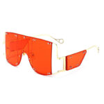 Stylish Techno Rimless Sunglasses for Ultimate UV Protection and Comfort