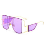 Stylish Techno Rimless Sunglasses for Ultimate UV Protection and Comfort