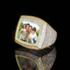 Personalized 3D Gold Photo Ring – Stunning Custom Jewelry Design