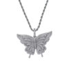 Elegant Butterfly Pendant Necklace for Women – Delicate Silver Jewelry