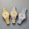 18K Gold Two-Tone Diamond Iced Luxury Watch for Men & Women