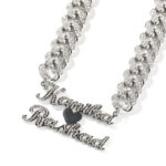 Customized Moissanite Letter Cuban Chain – Unique Personalized Jewelry