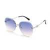 Trendy Round Rimless Sunglasses for Fashion-Forward Style