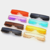 Chic Rectangular Rimless Sunglasses for Ultimate UV Protection and Style