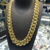 14K Gold 22mm Miami Cuban Link Chain Bracelet – Luxurious Style & Durability