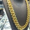 14K Gold 22mm Miami Cuban Link Chain Bracelet – Luxurious Style & Durability