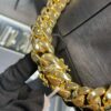 14K Gold 22mm Miami Cuban Link Chain Bracelet – Luxurious Style & Durability