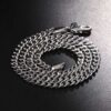 5mm Heavy-Duty Stainless Steel Cuban Link Chain for Men & Women