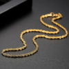 7mm & 8mm Classic Hip Hop Rope Chain Necklace – Stylish & Durable Jewelry