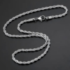 7mm & 8mm Classic Hip Hop Rope Chain Necklace – Stylish & Durable Jewelry