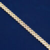 13MM Moissanite Diamond-Studded Cuban Link Bracelet – Elegant Luxury Jewelry