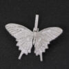 “Vibrant Large Zirconia Butterfly Pendant Necklace for Women”