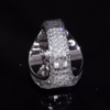 Stunning Asche Cut Sparkling Moissanite Engagement Ring – Premium Quality