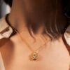 Charming Detachable Four-Leaf Clover Pendant Necklace – Unique & Fashionable Jewelry