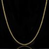 Gold 3mm Cuban Chain Necklace | Durable, Stylish & Affordable Jewelry