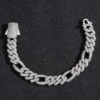 12mm Moissanite Cuban Link Bracelet – Stunning Luxury Jewelry Accessory