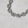 15mm Moissanite Baguette Mariner Chain in White Gold – Luxurious Jewelry for Every Occasion