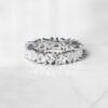 4mm Heart-Cut Eternity Ring | Timeless Love & Elegant Jewelry for Her