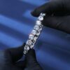 Stunning 8mm Iced Moissanite Tennis Bracelet for Timeless Elegance