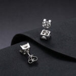 Elegant S925 Moissanite Earrings – 1.2mm Sparkling Brilliant Studs