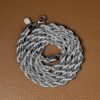 “Durable 6mm Stainless Steel Rope Chain – Heavy-Duty Jewelry Accessory”