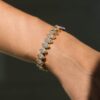 Elegant 10mm Marquise Cut Cluster Tennis Bracelet – Stunning Jewelry Gift