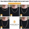 18K Gold 6mm Miami Cuban Link Chain Necklace for Men – Premium Quality