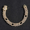 12mm Moissanite Cuban Link Bracelet – Stunning Luxury Jewelry Accessory