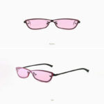 Chic Small Frame Sunglasses for Women | Trendy One-Piece Design