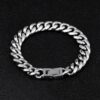 Solid 10mm Miami Cuban Link Bracelet – Stylish Hip-Hop Jewelry for Men