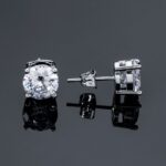 Brilliant Round Cut Moissanite Stud Earrings – Stunning & Affordable Jimstone Jewelry