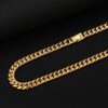 Men’s 18K Gold 8mm Cuban Link Chain – Stylish & Durable Jewelry