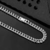 8mm Miami Cuban Link Chain Necklace – Stylish & Durable Gold Jewelry