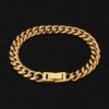 8mm Miami Cuban Link Bracelet – Stylish & Durable Gold Chain Accessory