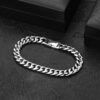 8mm Miami Cuban Link Bracelet – Stylish & Durable Gold Chain Accessory