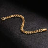 8mm Miami Cuban Link Bracelet – Stylish & Durable Gold Chain Accessory