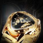 Triangular Skeleton Mechanical Sports Watch – Automatic Movement & Unique Design