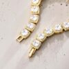 Stunning 10mm Gold Moissanite Cluster Tennis Bracelet – Perfect Gift!