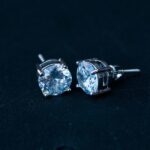 Stunning Round Cut Moissanite Stud Earrings – Brilliant Sparkle & Exceptional Quality