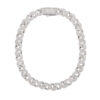 15mm Ice Out Infinity Moissanite Diamond Chain Necklace for Men & Women