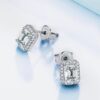 0.5 Carat VVS1 Moissanite Stud Earrings – Sparkling Classic Elegance